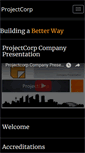 Mobile Screenshot of projectcorp.com.au